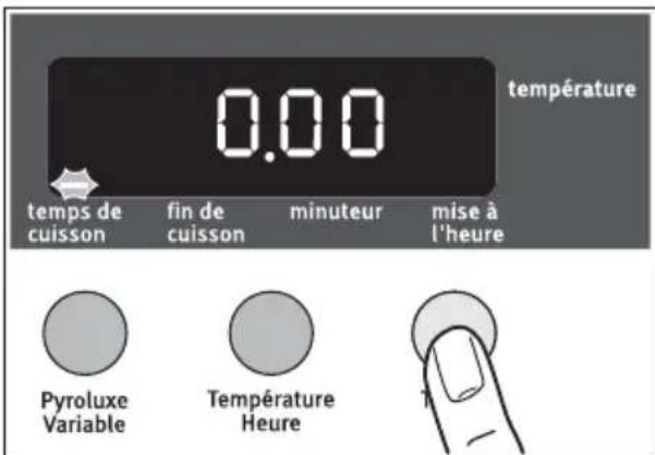 ARTHUR MARTIN ELECTROLUX AOC 45030 W - Temps de cuisson | | - 1