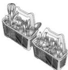 AMANA ADB1500AWQ - Paniers de porte amovibles pour ustensiles - 1