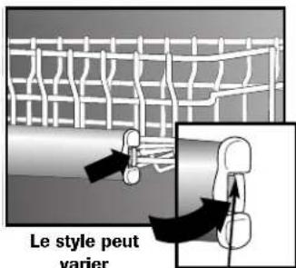 AMANA ADB1500AWQ - Retirer un panier muni de butées avec languette de sûreté : - 1