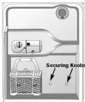 AMANA ADB1500AWQ - To replace the basket(s) in the door: - 1