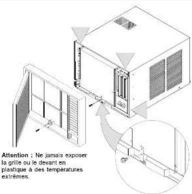 AMANA AAC182STA - Preparel l'appareil pour l'installation - 1