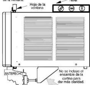 AMANA AAC182STA - INSTALE LA CAJA EXTERIOR EN LA VENTANA - 1