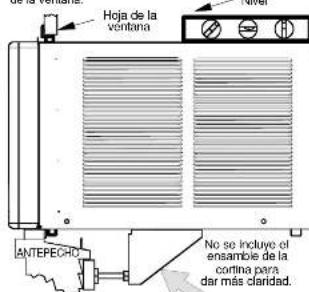 AMANA AAC141SRA - VENTANA - 2