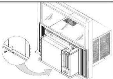 AMANA AAC081SRA - REMETTRE LE CHASSIS DANS THE BOITIER EXTERIEUR - 1