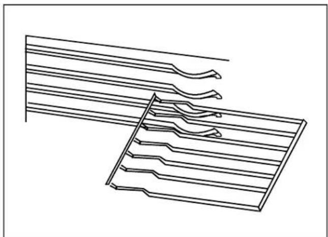 AMANA AOES3030WW - Oven Rack Placement - 1