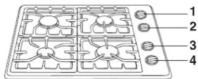 AMANA AKS3640CC - SURFACE DE CUISSON - 1