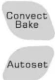 AMANA AEW4630DDQ14 - To set Convect Bake: - 1
