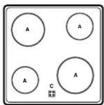 INDESIT HIM 506 EK.A (WH) - Type de table - 2