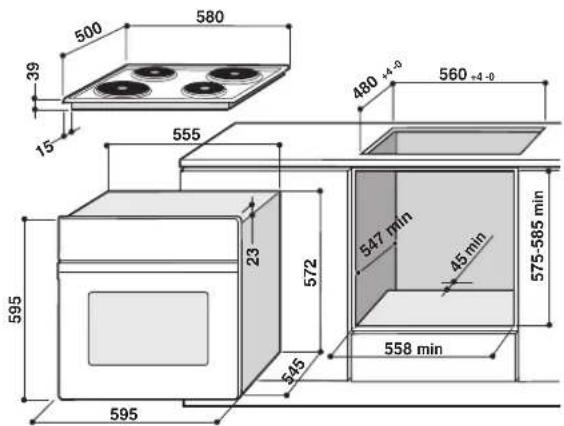 INDESIT HIM 506 EK.A (WH) - BcTpoeHHbIMoHTax - 1