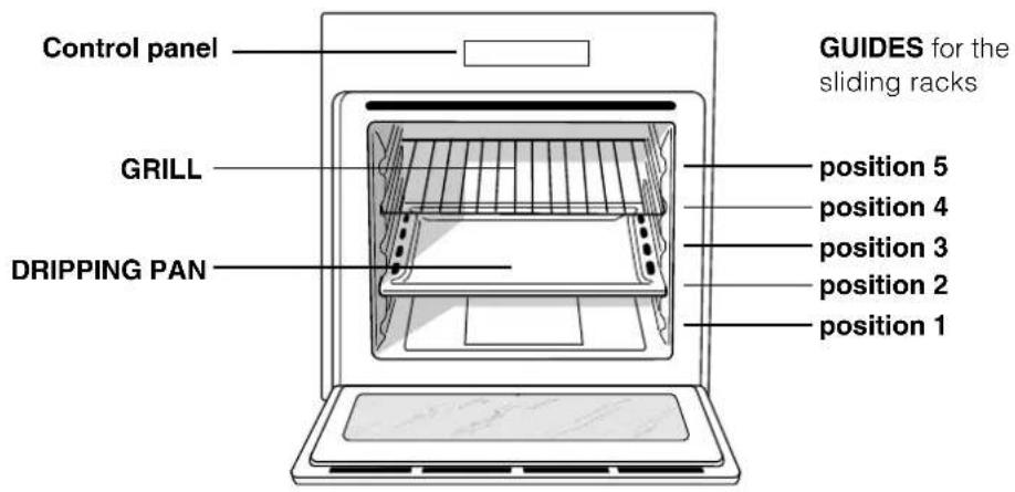 INDESIT HIM 506 EK.A (WH) - Connecting the supply cable to the mains - 1