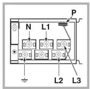 INDESIT HIM 506 EK.A (WH) - Montage du câble d'alimentation - 2