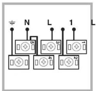 INDESIT HIM 506 EK.A (WH) - Monteren voedingskabel - 2