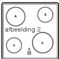 INDESIT HIM 506 EK.A (WH) - Type kookplaten - 2