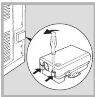 INDESIT HIM 506 EK.A (WH) - IopcoeHHeHne ceTeBOro Hhypa - 1
