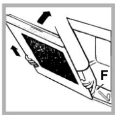 INDESIT HIM 506 EK.A (WH) - De ovendeur reinigen - 3