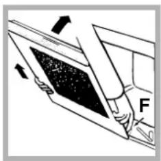 INDESIT HIM 506 EK.A (WH) - Reinigung der Tür - 3