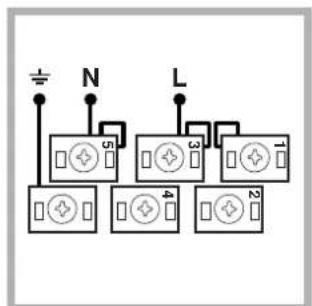 INDESIT HIM 50 EK.A IX2 - Monteren voedingskabel - 4