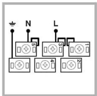 INDESIT HIM 50 EK.A IX2 - Montage du cable d'alimentation - 4