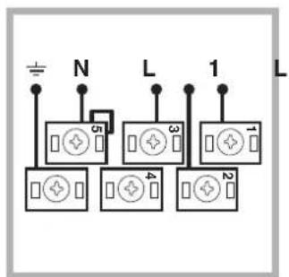 INDESIT HIM 50 EK.A IX2 - Monteren voedingskabel - 2