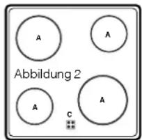 INDESIT HIM 50 EK.A IX2 - Kochfeldarten - 2