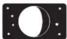 ALECTO WS3300 - MOON PHASE: - 6