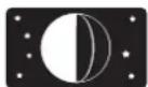 ALECTO WS3300 - MOON PHASE: - 7