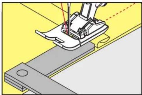 BERNINA 590 - Équilibrer les couches de tissus - 2