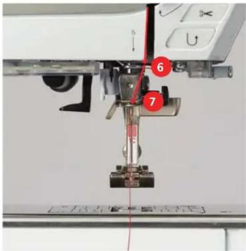 BERNINA 590 - Enfiler l'aiguille - 1