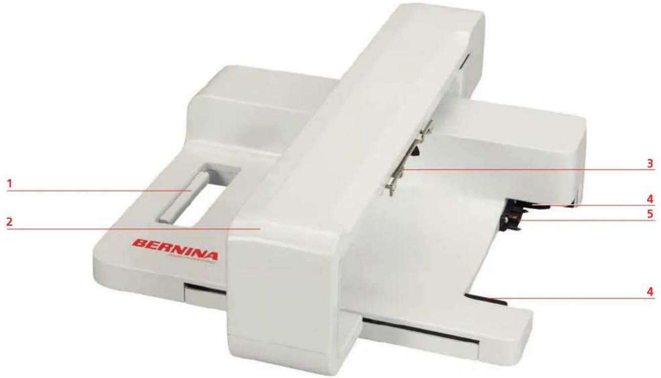 BERNINA 590 - Aperçu du module de broderie - 1