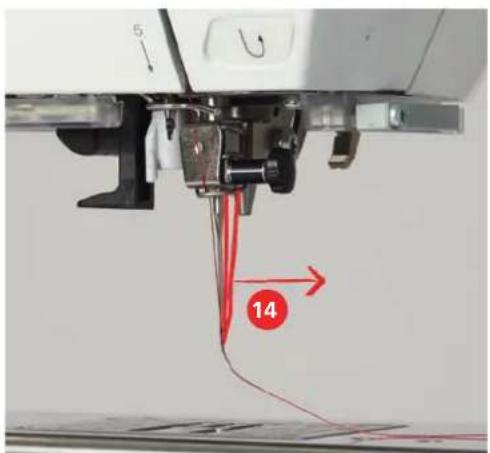 BERNINA 590 - Enfiler l'aiguille - 4