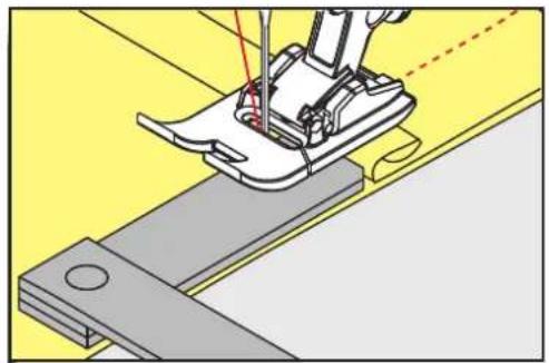 BERNINA 475 QE - Équilibrer les couches de tissus - 2