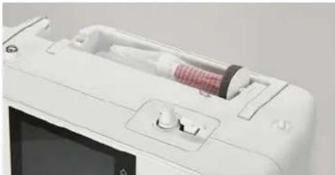 BERNINA 475 QE - Utiliser le filet de bobine - 1