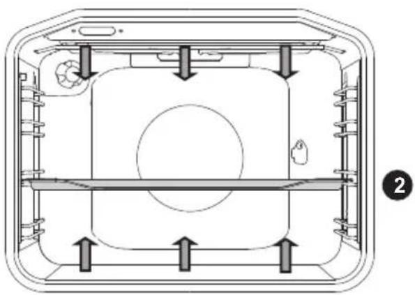 Pelgrim PF8221RVS - Bovenwarmte + onderwarmte - 1