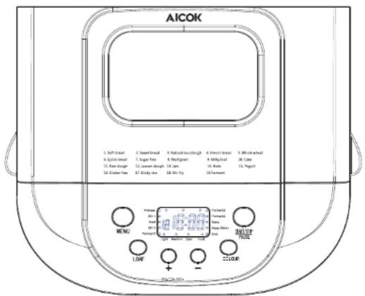 Aicok MBF004 - SYSTEMSTEUERUNG - 1