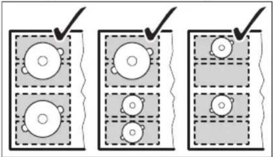 AEG IPE84571IB - FlexiBridge Standardmodus - 2