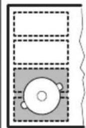 AEG IPE84571IB - Rätt placering av kokkärl: - 4
