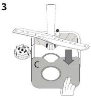 BAUKNECHT BSBO 3O21 PF X - De afwasmachine mag nicht worden gebrukt zonder filters of als het filter is losgeraatk. - 3