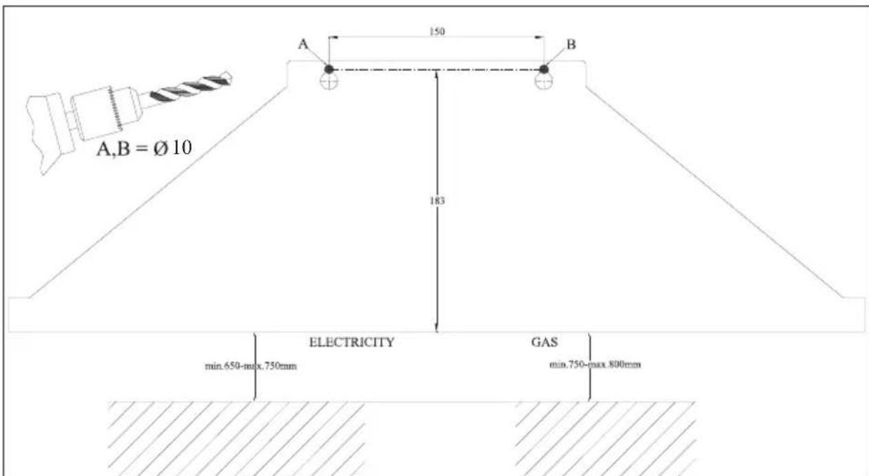 LEISURE H 92 X - Installation Scheme - 1
