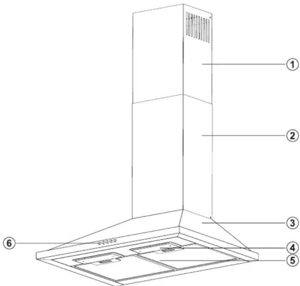LEISURE H 112 X - Aperçu de la hotte - 1