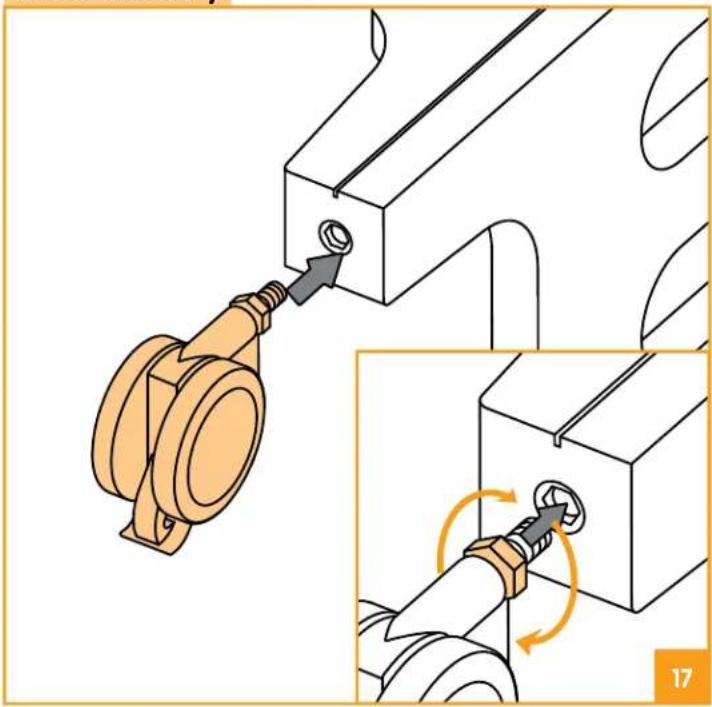 Bloom Alma Papa - x 4pc - castors - 19