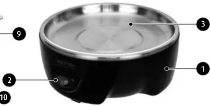 MPM MGJ01M - PRIMA DI UTILIZZARE L'APPARECCHIO PER LA PRIMA VOLTA - 3