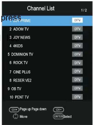 Blue BL40G6FHDT2 - Channel List - 1