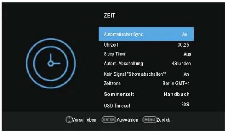 Blue BL40G6FHDT2 - Zeitmenü - 1