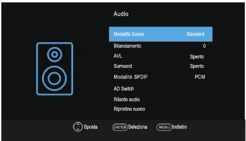 Blue BL40G6FHDT2 - Menu AUDIO - 1
