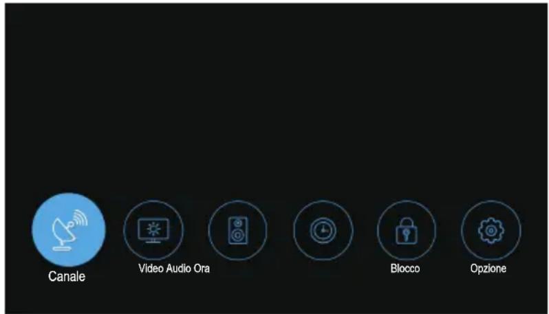 Blue BL40G6FHDT2 - Come navigare nei menu - 1
