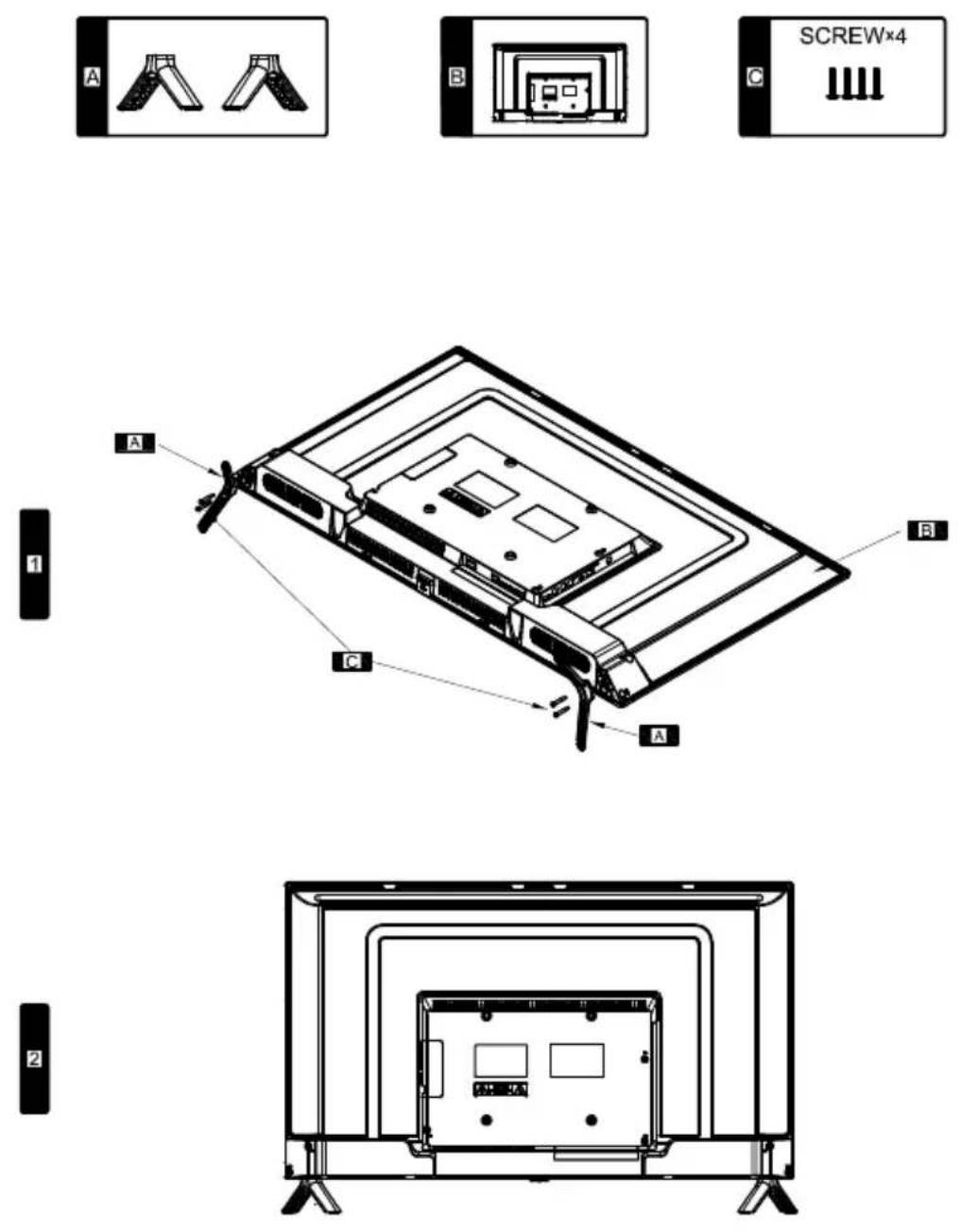 Blue BL40G6FHDT2 - Standinstallation - 1