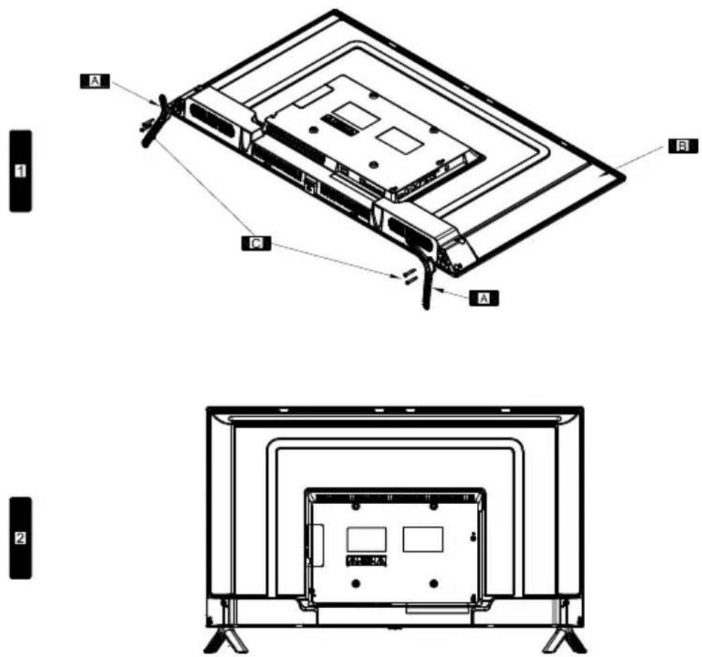 Blue BL40G6FHDT2 - Stand Installation - 4