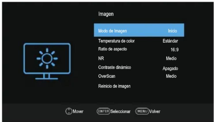Blue BL40G6FHDT2 - Menú de imagen - 1
