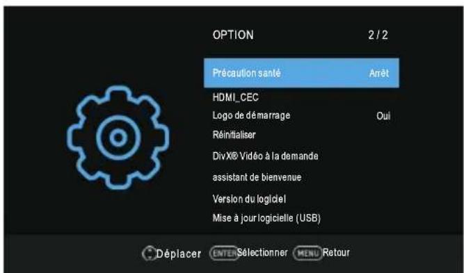Blue BL40G6FHDT2 - Menu de configuration - 2