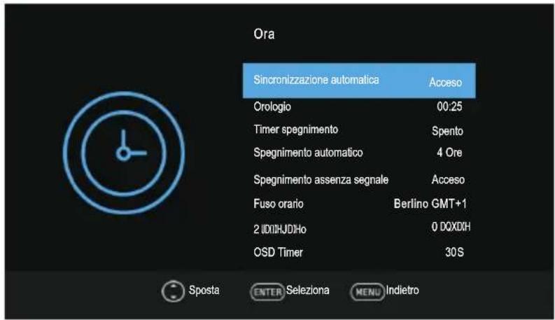 Blue BL40G6FHDT2 - Menu ORA - 1